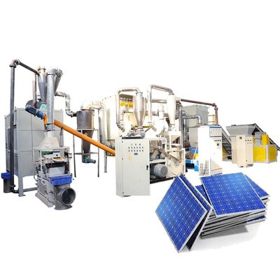 Maschine zum Zerlegen von Solarzellen für die Metallgewinnung in Fertigungsanlagen