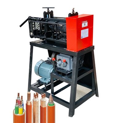 Automatische Kabelschrottdrahtstreichmaschine zur Trennung von Kupferdrahtabfällen