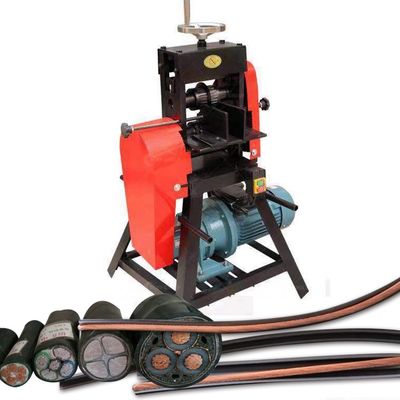 Automatische Kabelschrottdrahtstreichmaschine zur Trennung von Kupferdrahtabfällen