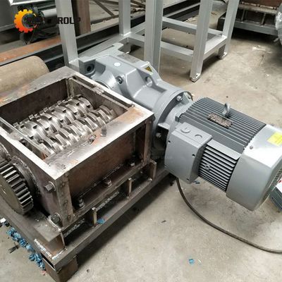 Kompakte gebrauchte Papierschredder-Maschine mit 380V/50Hz Spannung und 1200*600*1000mm Größe
