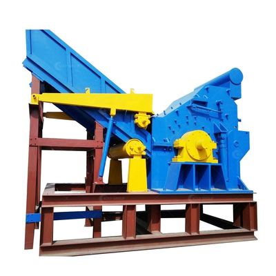 Aluminium-Metallbrucher-Hammermaschine für Motor-Rückstand Rohstoff im Schrottrecycling