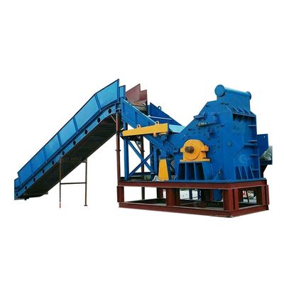 Aluminium-Metallbrucher-Hammermaschine für Motor-Rückstand Rohstoff im Schrottrecycling