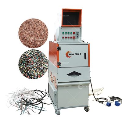264 KG Gewicht Mini Kupferdraht-Recycling-Maschine Kupferkabel Granulator Maschine Kabelbrüter