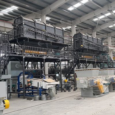 PLC-PC-Touchscreen-Steuerung Li-Ionen-Batterien-Recycling-Maschinen mit CE-Zertifizierung