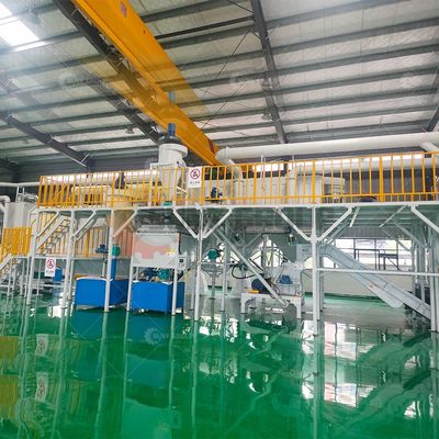 Pflanzensäure kleine Schrottbatterie-Recycling-Ausrüstung mit 25 kW Leistung