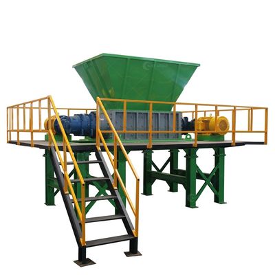 9CrSi/D2/SKD-11 Blades Material Holzpaletten-Schredder-Maschine mit einer Kapazität von 800-5000 kg/h