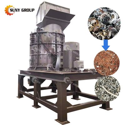 Vertikaler Zerkleinerer für Metallschrott aus Kohlenstoffstahl und Aluminiumflaschenschredder
