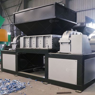 Metallverarbeitete Messing-/Kupfer-Doppelwellen-Schredder mit einer Leistung von 15 kW