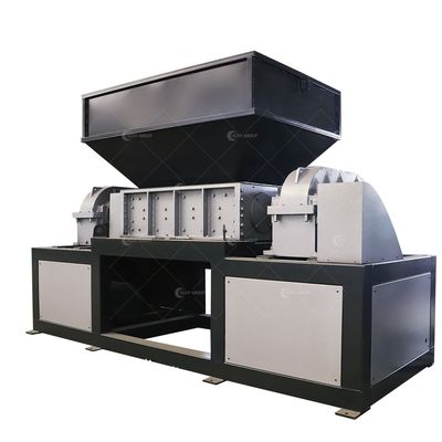 15kW Leistung Multifunktionales Industrie-Doppelwellen-Metallschröder für die Wiederverwertung von Kunststoffabfällen