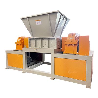 Reifen-Schredder Reifenmüll-Recycling-Maschine Doppelwellen-Schredder mit 2300KG Kapazität