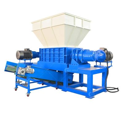 9CrSi/D2/SKD-11 Blades Double Shaft Shredder für Kunststoffreifen, Holz und Metallschrott