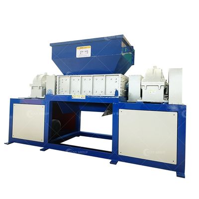 Doppelschacht-Schredder für Altkautschuk, Pu-Schaum-Metallabfall-Recyclinggeräte
