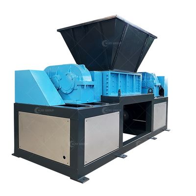 Maschine zum Recyceln von Reifen mit 9CrSi/D2/SKD-11 Double Shaft Shredder