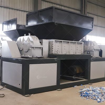 Maschine zum Recyceln von Reifen mit 9CrSi/D2/SKD-11 Double Shaft Shredder