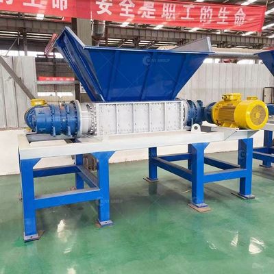 Hochleistung 15000W Doppelschacht-Schredder für Haushaltsmüll mit 9CrSi/D2/SKD-11 Blades