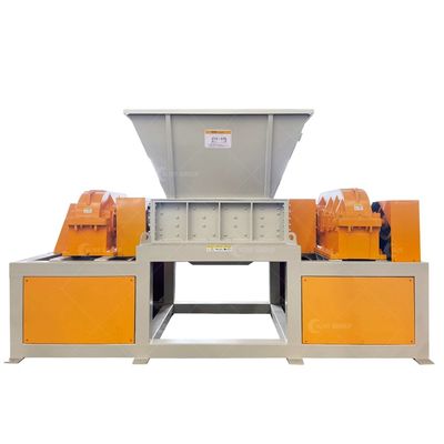 Hochleistung 15000W Doppelschacht-Schredder für Haushaltsmüll mit 9CrSi/D2/SKD-11 Blades