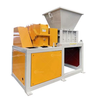 Multifunktionales Abfallschredder Kunststoffschredder 30-50kg kundenspezifische Mini-Doppelwellen-Schreddermaschine