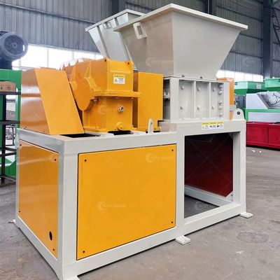 Multifunktionales Abfallschredder Kunststoffschredder 30-50kg kundenspezifische Mini-Doppelwellen-Schreddermaschine